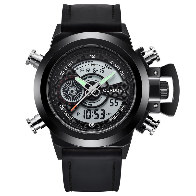 Dual Time Fashion Chronograph Ur™ Olsen & Olsen