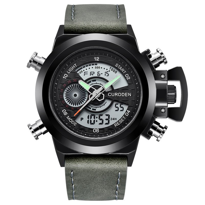 Dual Time Fashion Chronograph Ur™ Olsen & Olsen