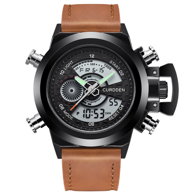 Dual Time Fashion Chronograph Ur™ Olsen & Olsen