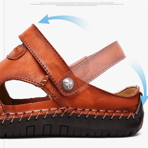 Olsen & Olsen™ Chris | Orthopædiske lædersandaler
