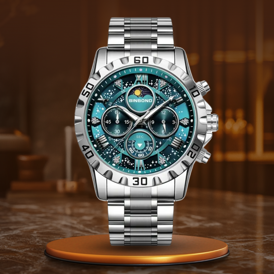 Luksus Chronograf Ur med Metal Rem™ - Olsen & Olsen