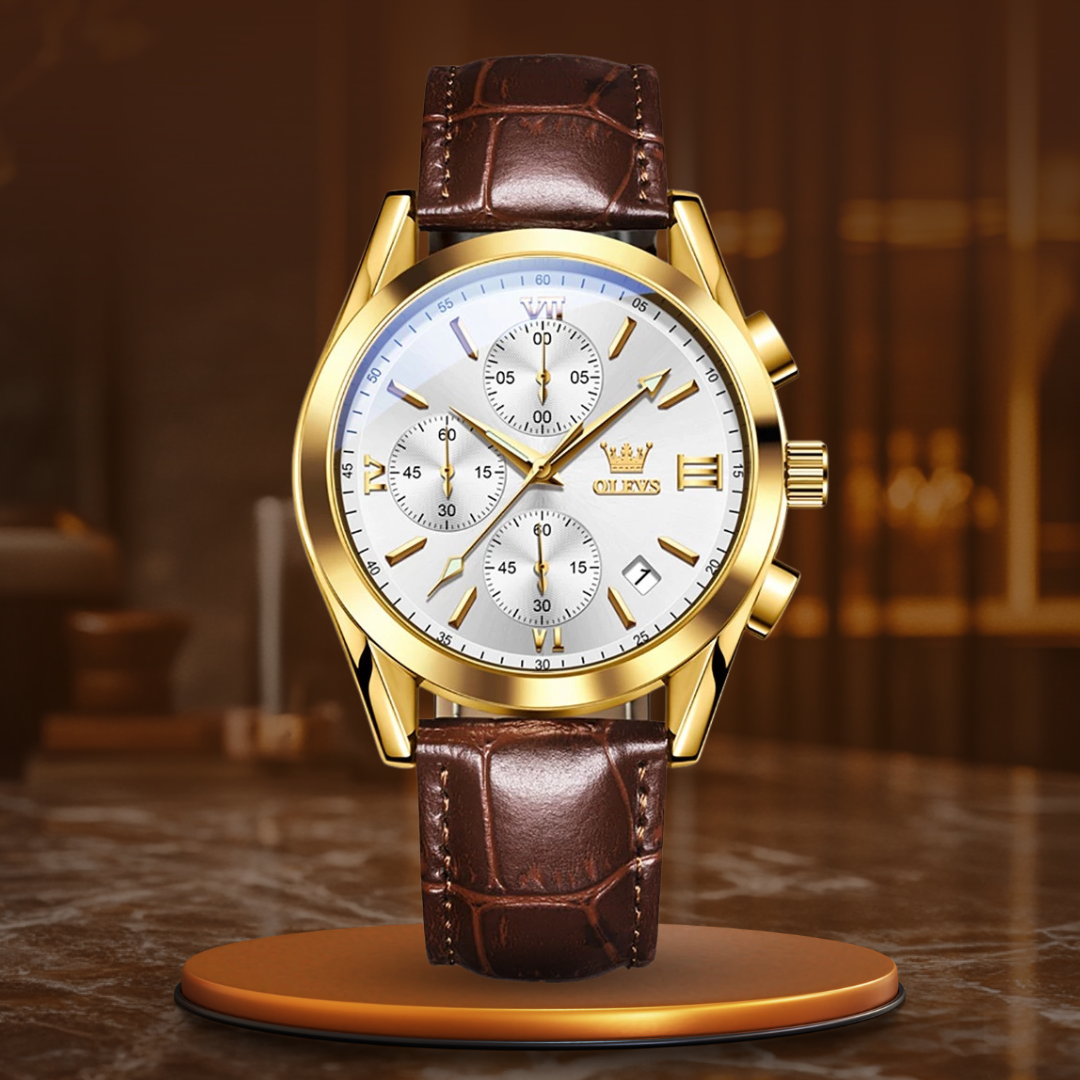 Kvarts Luminous Chronograph Ur™ - Olsen & Olsen