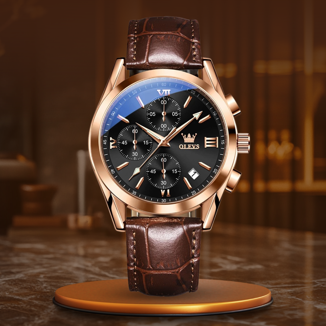 Kvarts Luminous Chronograph Ur™ - Olsen & Olsen