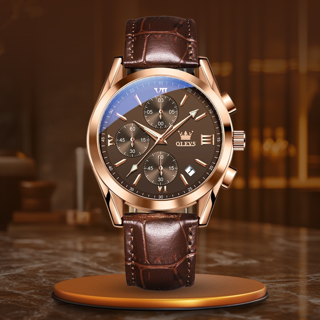 Kvarts Luminous Chronograph Ur™ - Olsen & Olsen