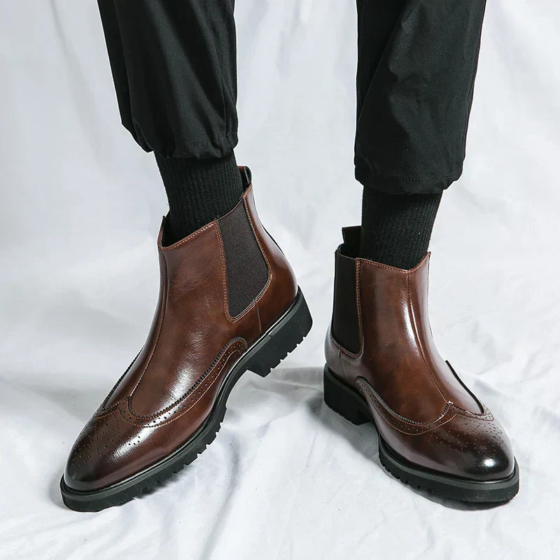 Olsen & Olsen™ Adriel | Læder Chelsea-støvler