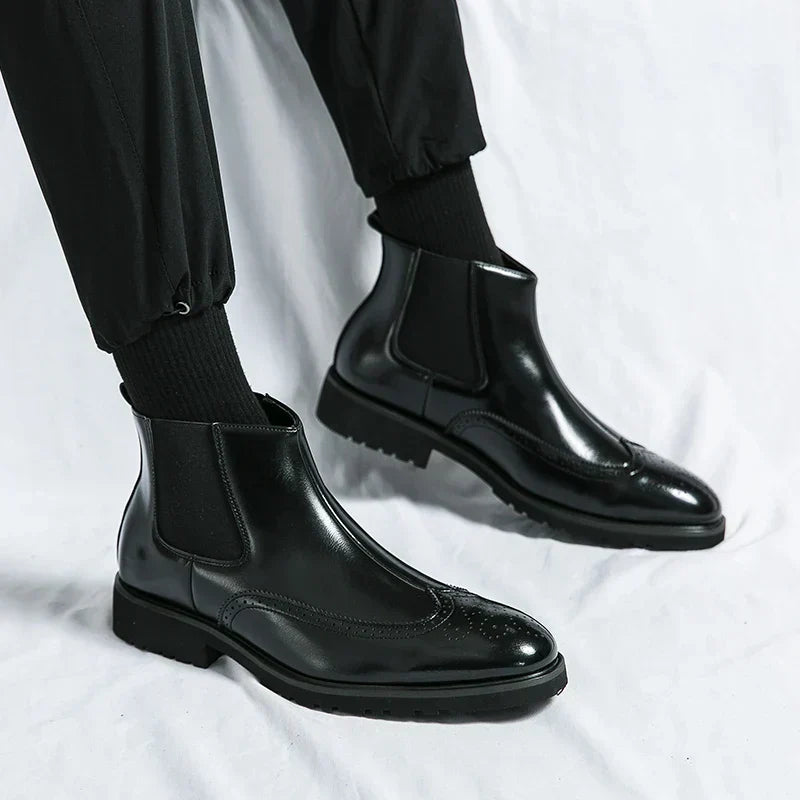 Olsen & Olsen™ Adriel | Læder Chelsea-støvler