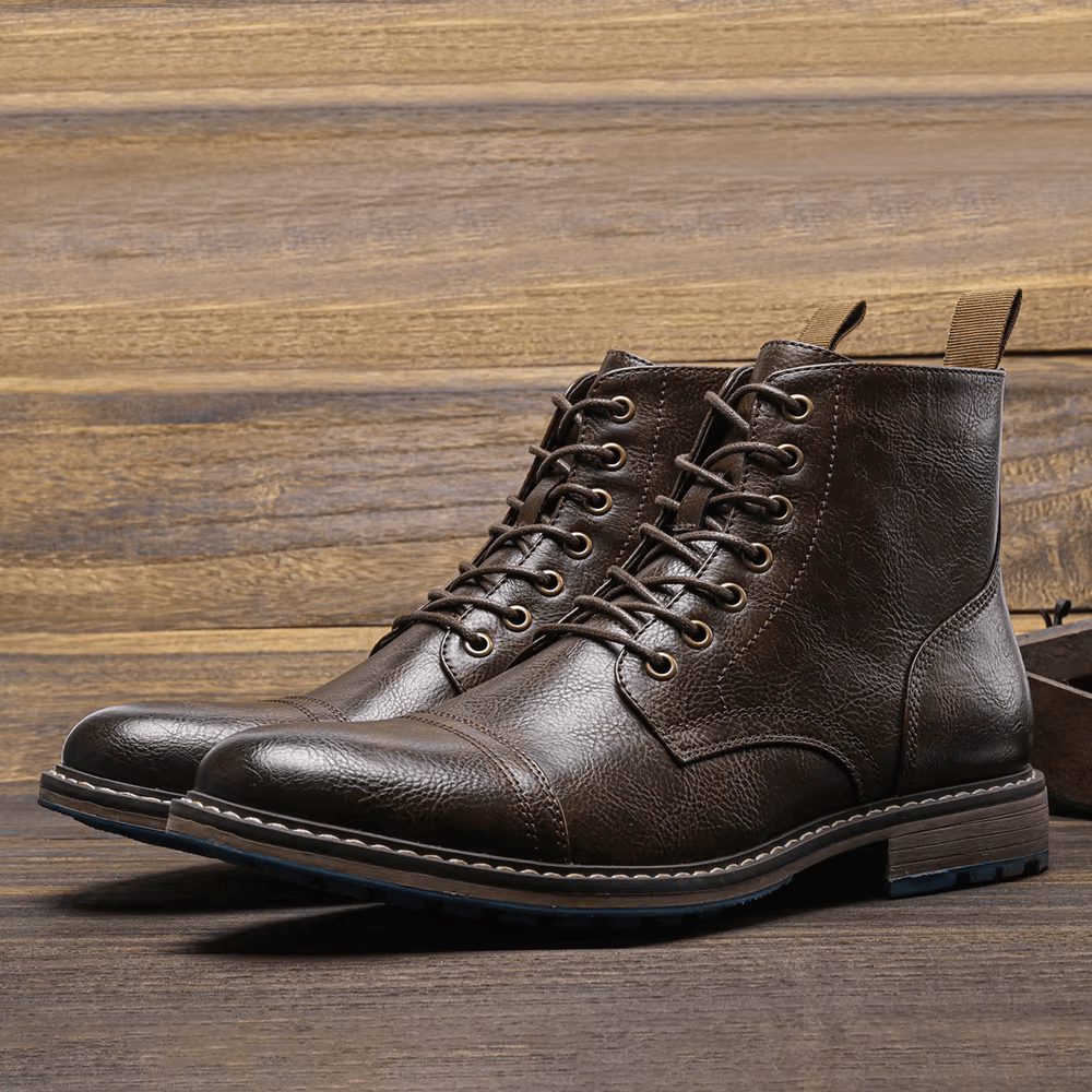 Olsen & Olsen™ Conor | Læder ankelstøvler i trendy design