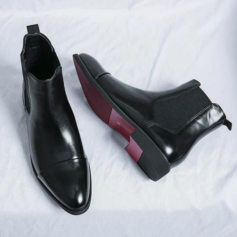 Olsen & Olsen™ Damien | Læder Chelsea-støvler