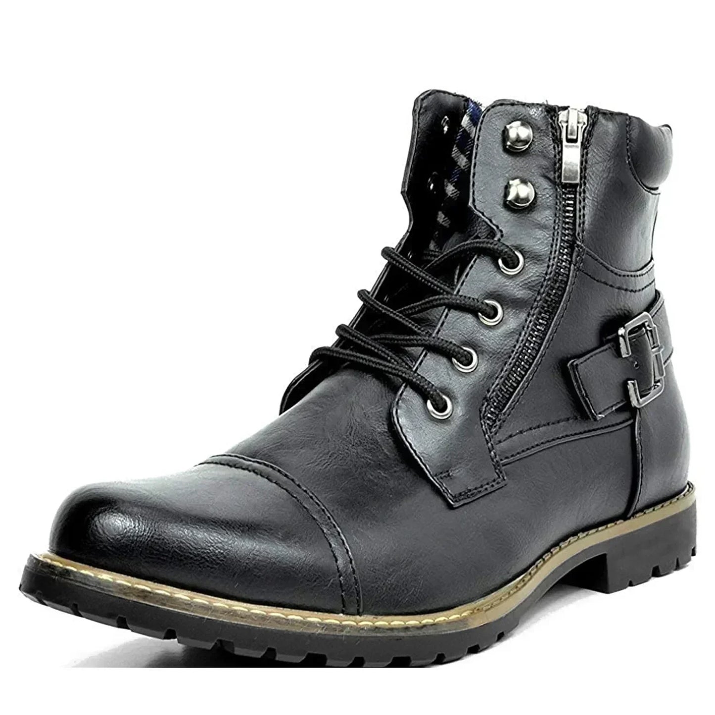 Olsen & Olsen™ Damon | Læder Snørebåndsstøvler