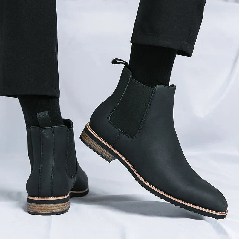 Olsen & Olsen™ Cosmo | Læder Chelsea-støvler