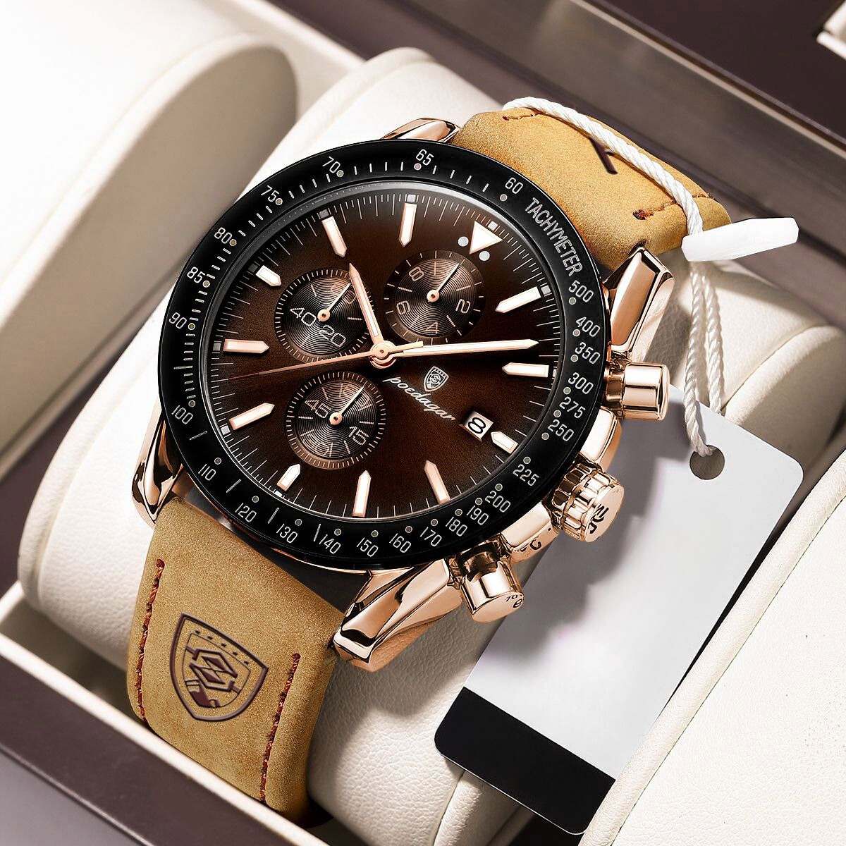 Strålende Dato Chronograph Ur™ Olsen & Olsen