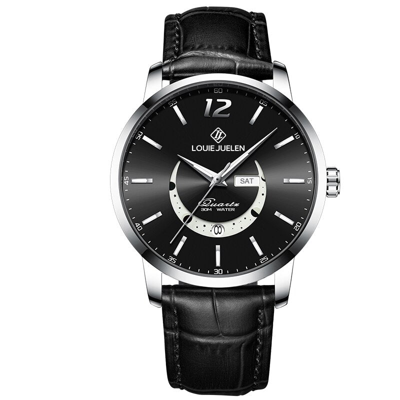 Elegant Luminøs Månefase Ur™