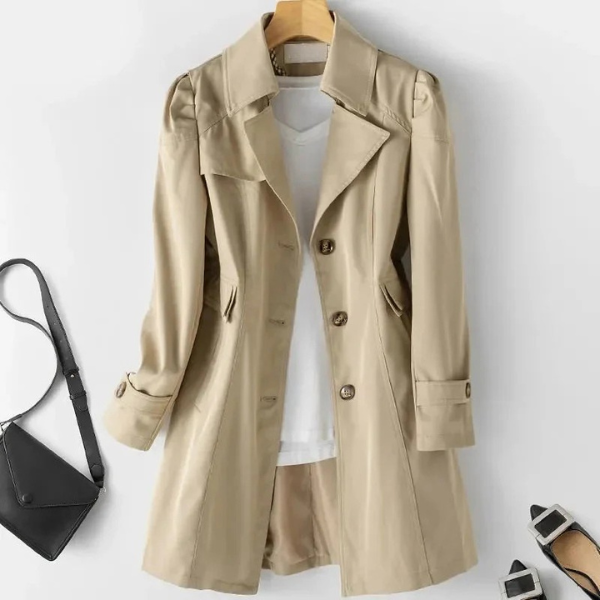 Laurian™ | Let luksus i en tidløs trenchcoat