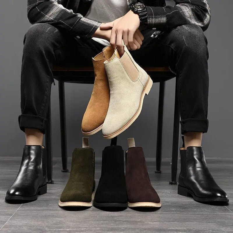 Olsen & Olsen™ Armendo | Suede Chelsea-støvler