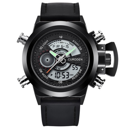 Dual Time Fashion Chronograph Ur™ Olsen & Olsen
