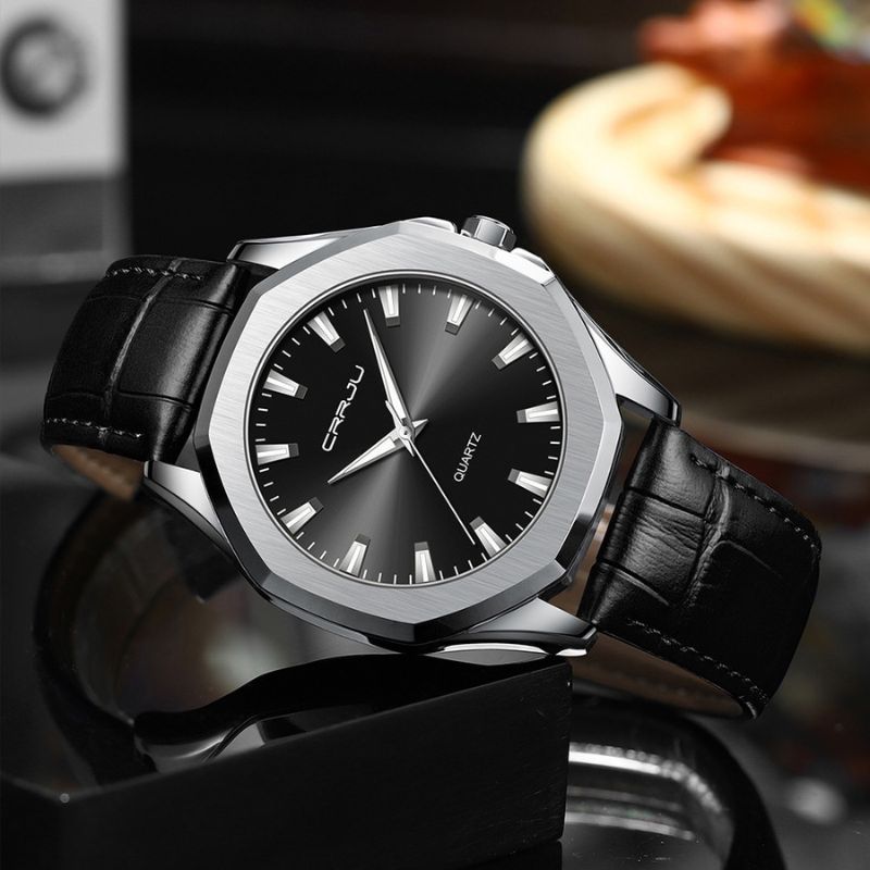 Casual Minimalistisk Kvartsur™ Olsen & Olsen