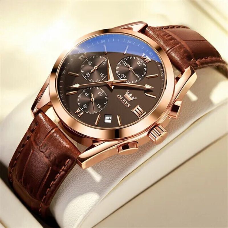 Kvarts Luminous Chronograph Ur™ - Olsen & Olsen