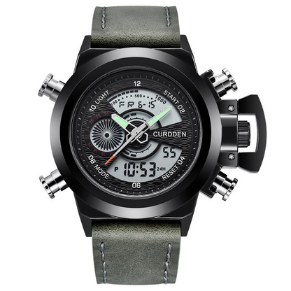 Dual Time Fashion Chronograph Ur™ Olsen & Olsen