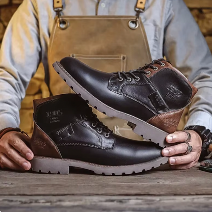 Olsen & Olsen™ Aaron | Vintage Læder Støvler