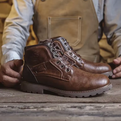 Olsen & Olsen™ Aaron | Vintage Læder Støvler