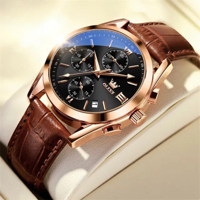 Kvarts Luminous Chronograph Ur™ - Olsen & Olsen