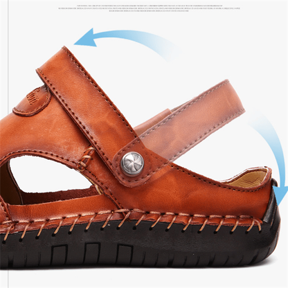 Olsen & Olsen™ Chris | Orthopædiske lædersandaler