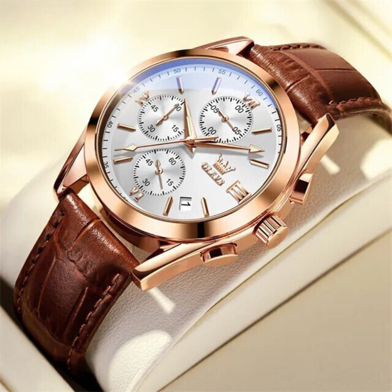 Kvarts Luminous Chronograph Ur™ - Olsen & Olsen