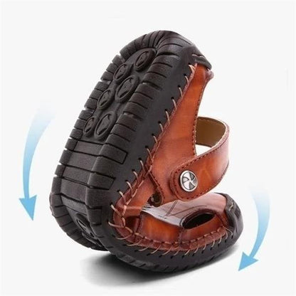 Olsen & Olsen™ Chris | Orthopædiske lædersandaler