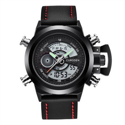 Dual Time Fashion Chronograph Ur™ Olsen & Olsen