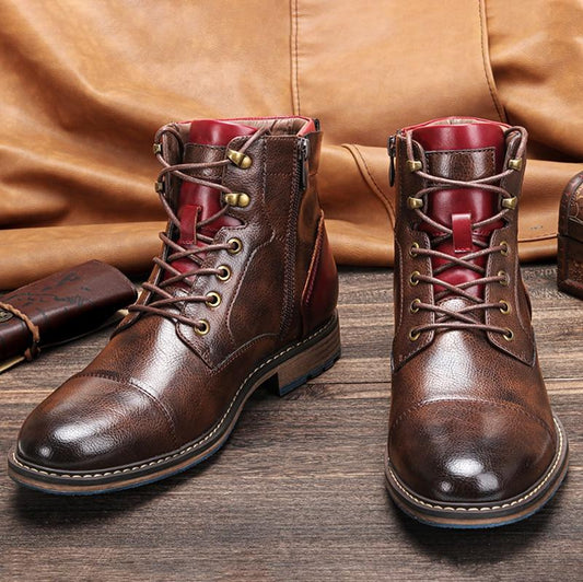 Olsen & Olsen™ Dawson | Læder Oxford Støvler