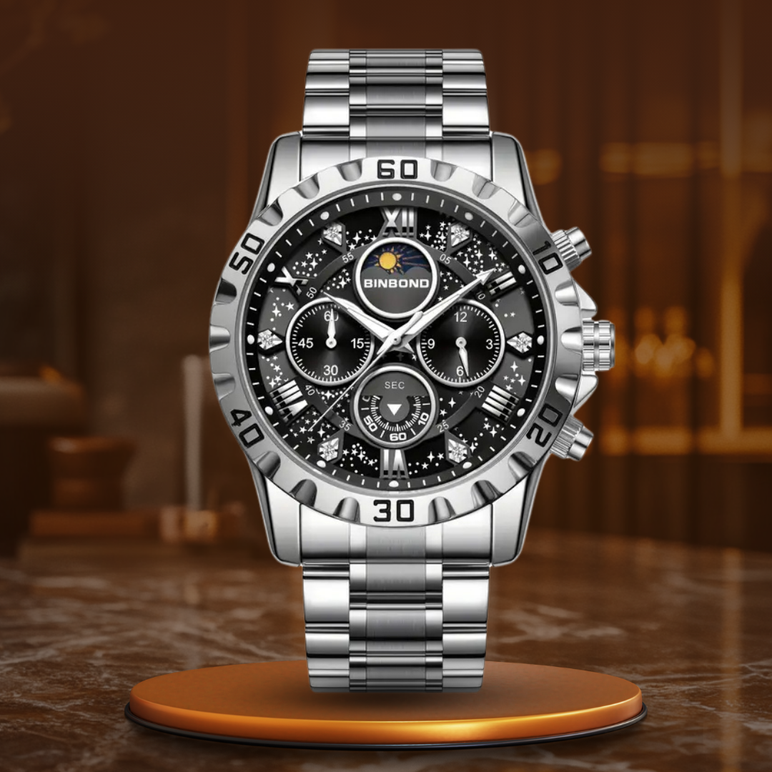 Luksus Chronograf Ur med Metal Rem™ - Olsen & Olsen