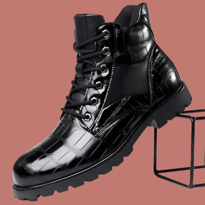 Olsen & Olsen™ Rendell | Læder Croco Støvler