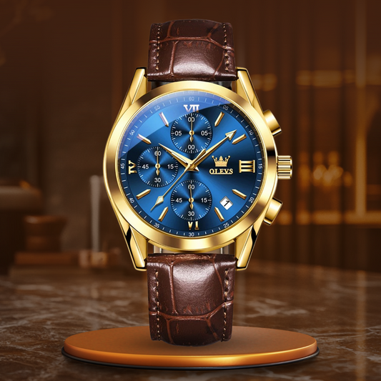 Kvarts Luminous Chronograph Ur™ - Olsen & Olsen
