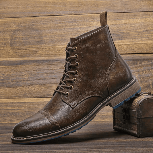 Olsen & Olsen™ Conor | Læder ankelstøvler i trendy design