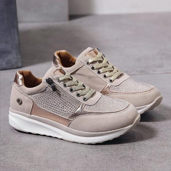 BIRGITTA – ORTOPÆDISKE SNEAKERS MED LYNLÅS
