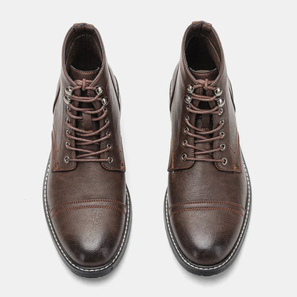 Olsen & Olsen™ Keith | Vintage derbystøvler med snude