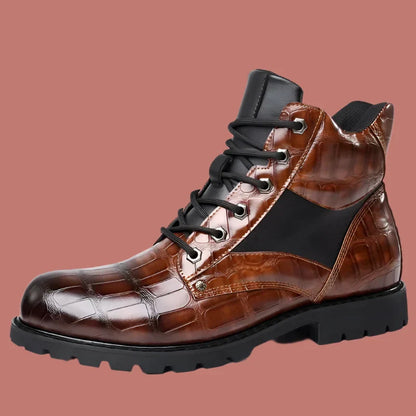 Olsen & Olsen™ Rendell | Læder Croco Støvler