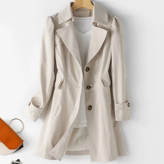 Laurian™ | Let luksus i en tidløs trenchcoat