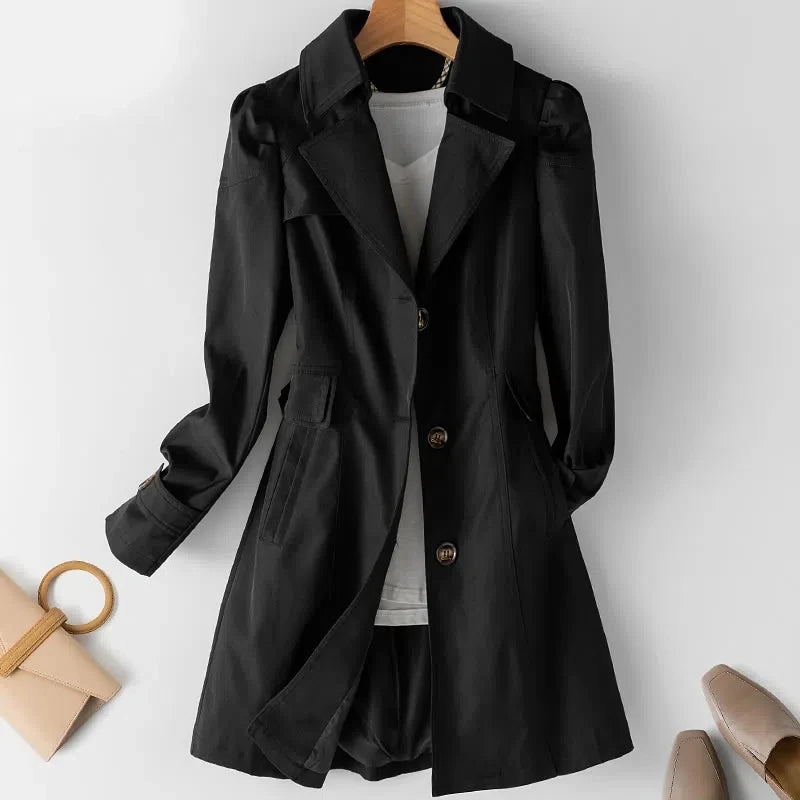Laurian™ | Let luksus i en tidløs trenchcoat