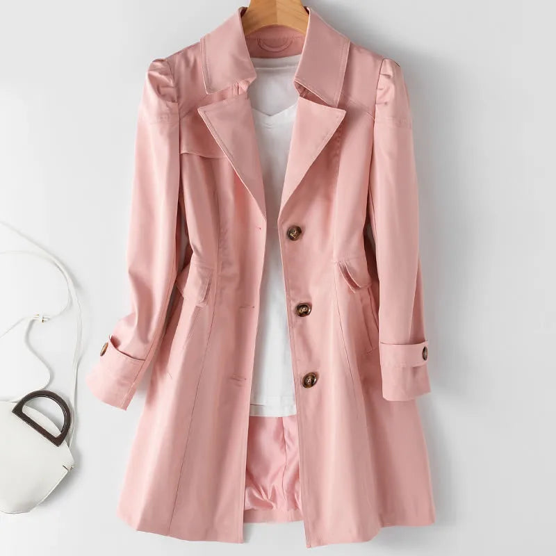 Laurian™ | Let luksus i en tidløs trenchcoat