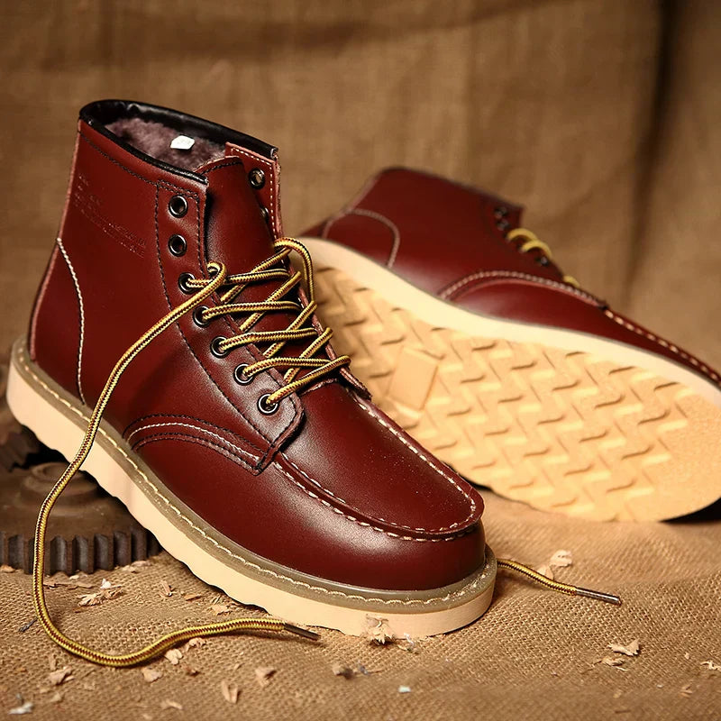 Olsen & Olsen™ Sybren | Vintage Læderstøvler