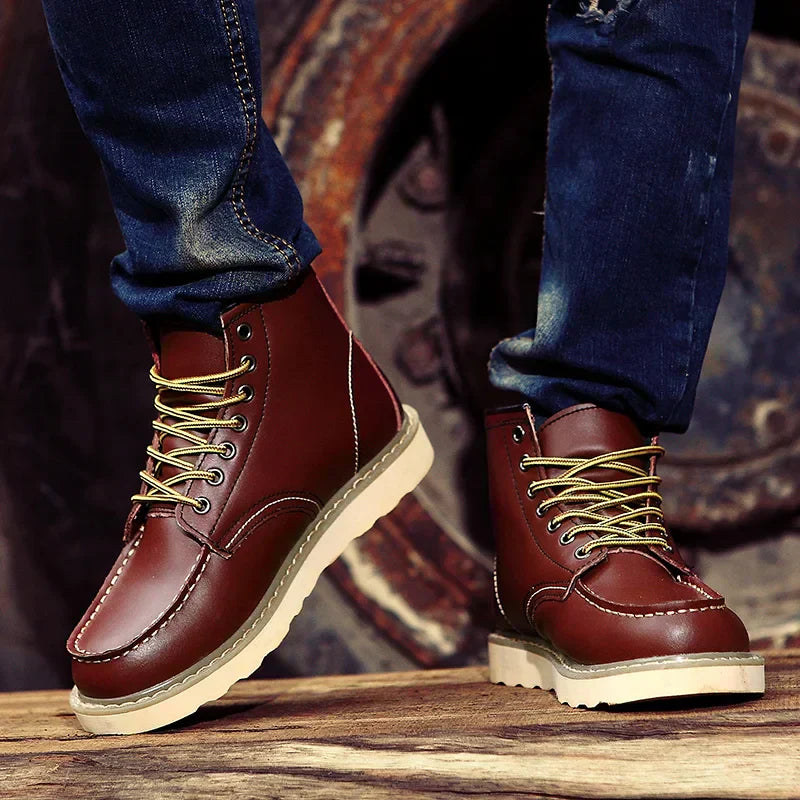 Olsen & Olsen™ Sybren | Vintage Læderstøvler