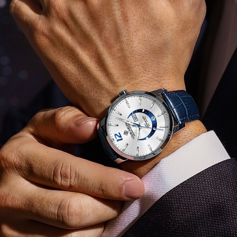 Elegant Luminøs Månefase Ur™