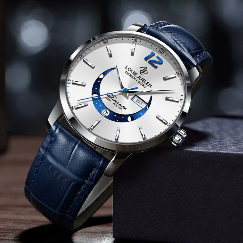 Elegant Luminøs Månefase Ur™