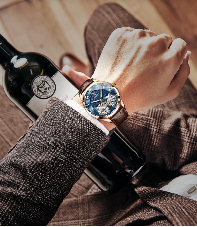Tourbillon Design™ Forretnings Mekanisk Ur™ - Olsen & Olsen
