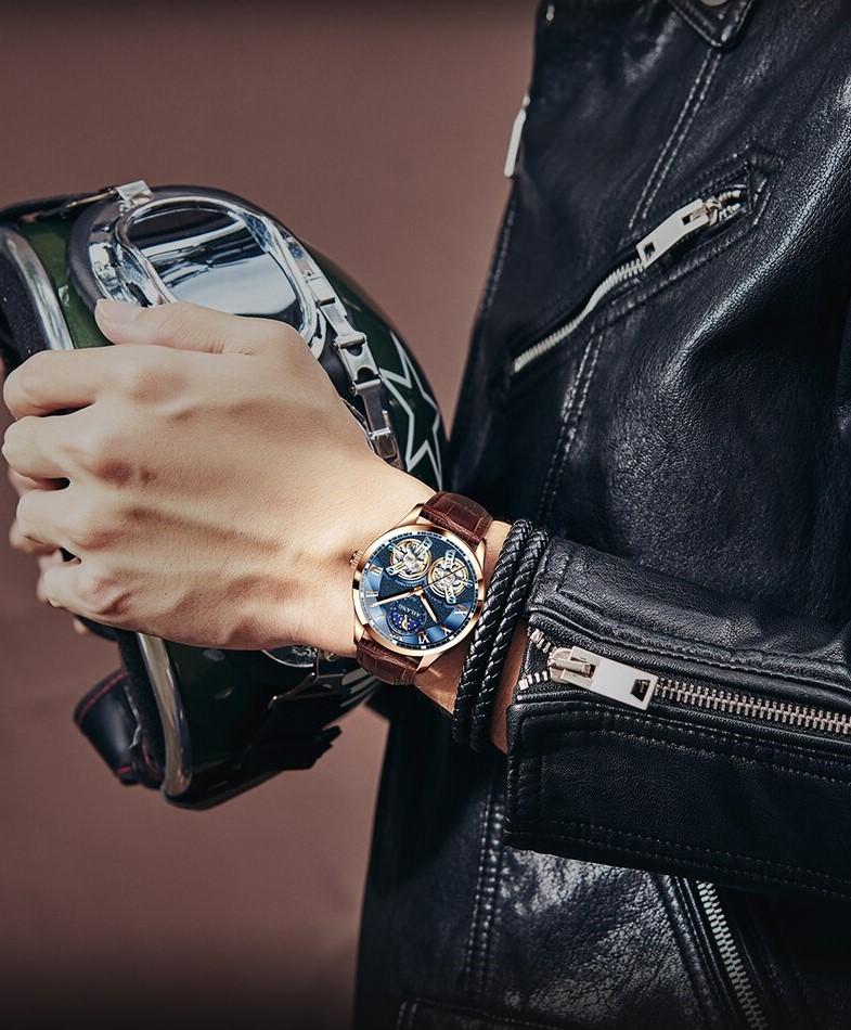 Tourbillon Design™ Forretnings Mekanisk Ur™ - Olsen & Olsen