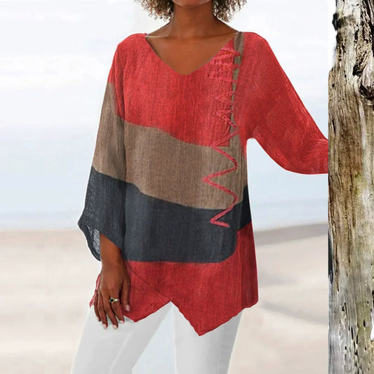 Helene | Stilfuld V-hals Top